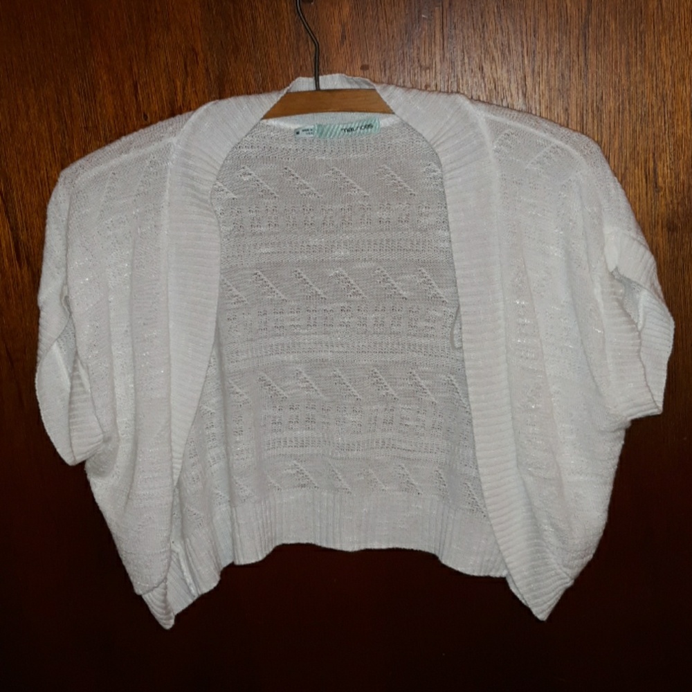 White Cardigan